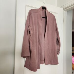 Lululemon Softstreme Size 8 Twilight Rose Wrap Cardigan